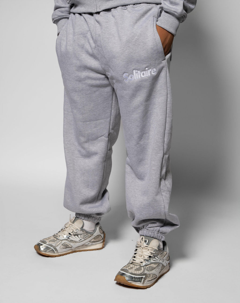 Grey Riches Essential Joggers