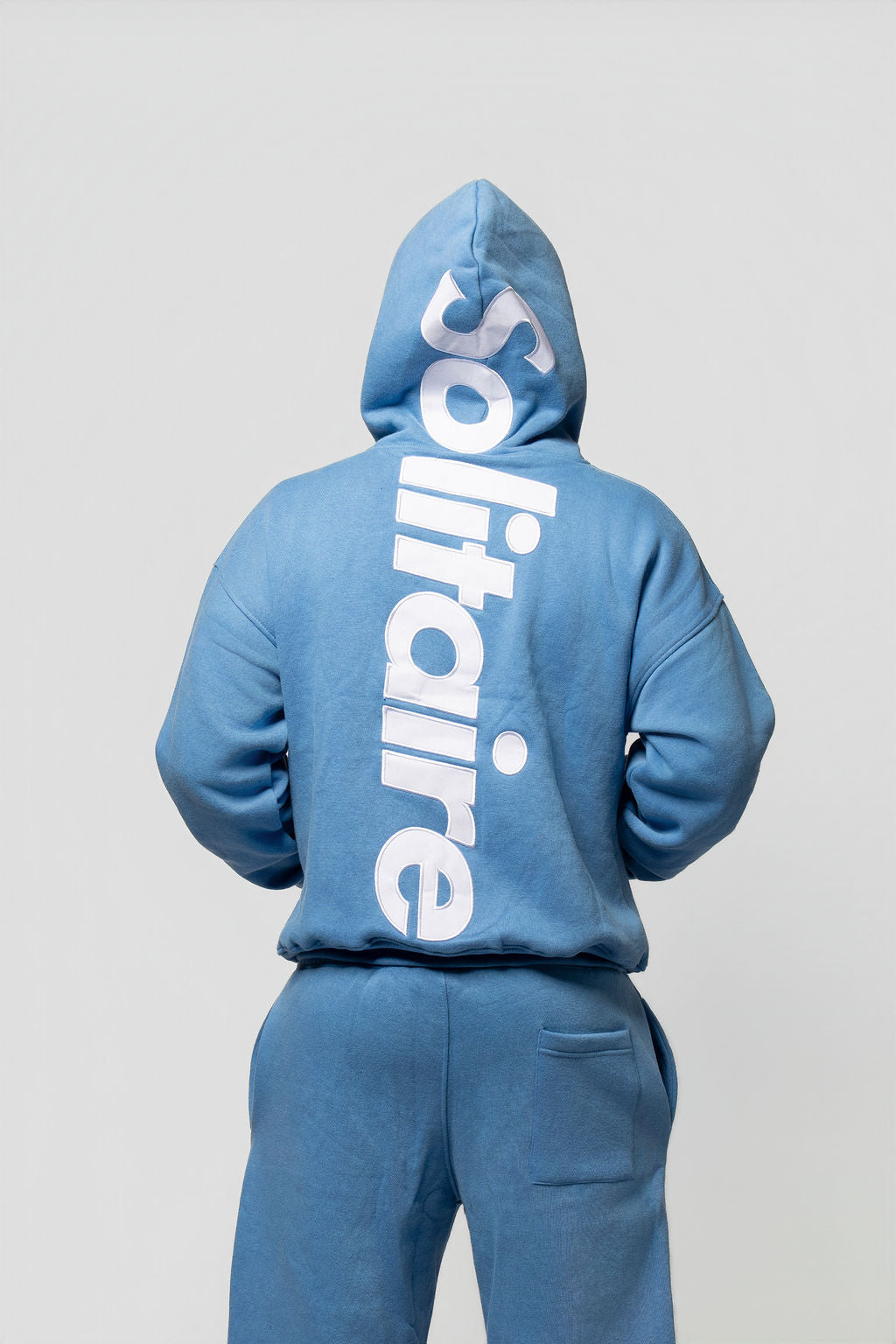Blue & White Short Set