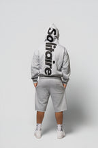 Grey & Black Short Set