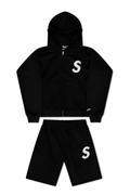 BLACK & WHITE SHORT SET