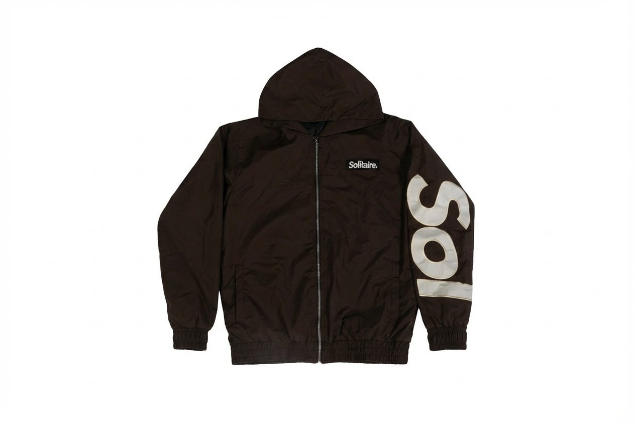 Brown & Cream Nylon Set